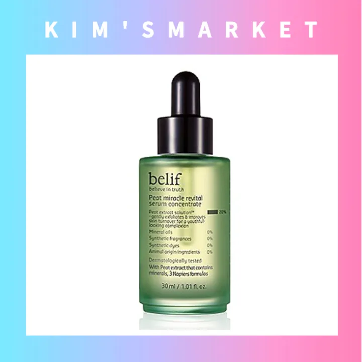 BELIF (30ml) Peat Miracle Revital Serum Concentrate Skin regeneration