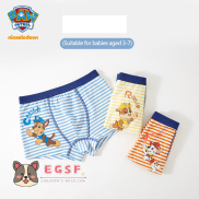 PAW Patrol 3 Chiếc Quần Lót Trẻ Em Quần Đùi Boxer Vải Modal Cho Bé Trai