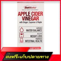 Fast and Free Shipping Dietworks, Apple Cider Vinegar, 90 Capsules Ship from Bangkok