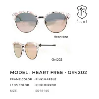 FRONT - แว่นกันแดด รุ่น Heart Free (สามารถนำไปตัดเลนส์สายตาได้ค่ะ) - Fronteyewearthailand