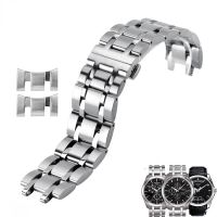 For Tissot 1853 Watch Strap T035 Couturier T035407 T035617 T035627 Refined Steel Belt Mens Steel Accessories Butterfly Clasp