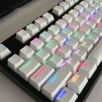 104คีย์ตัวครอบปุ่มคีย์บอร์ด Backlit Keycaps OEM เกาหลีสำหรับ Cherry MX สวิตช์แป้นพิมพ์เชิงกลสำหรับเล่นเกม61 /87/104คีย์เกาหลี Keyญ