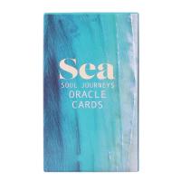 Sea Tarot 48PCS Spirit Fate Divination Tarot Cards English Family Board Game Mysterious Beginners Entertainment Oracle amicably