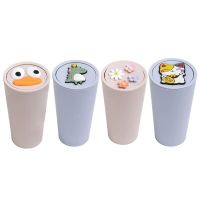 ❣♞ P9JC Car Trash Can with Lid Mini Auto Dustbin Garbage Organizers Plastic Trash Bag Car Truck Garbage Container Bin