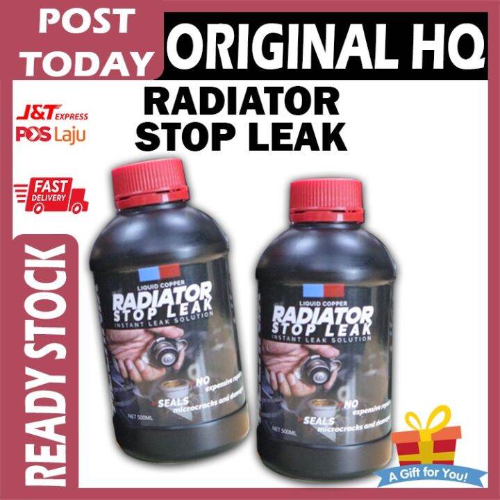 Mecknik Radiator Instant Leak Solution Original Hq Liquid Copper Engine