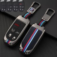 ‖ car accessories ‖ฝาครอบกุญแจรถ Fob สำหรับ Jeep Renegade เข็มทิศ Grand Cherokee สำหรับ Chrysler 300C Wrangler Dodge รถอุปกรณ์เสริมพวงกุญแจ