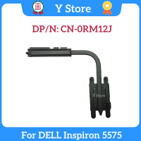 Y Store Original สำหรับ Inspiron 5575แล็ปท็อปหม้อน้ำทองแดงหลอดฮีทซิงค์0RM12J RM12J CN-0RM12J Fast Ship