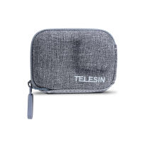 TELESIN Mini Storage Protection Bag Brushed Half Open Quick Release Carrying Case สำหรับ GoPro Hero 11 10 9 Black