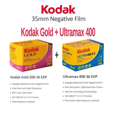 Kodak Gold 200 Color Negative Film (35mm Roll Film, 36 Exposures)