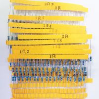 100pcs 1/2W 1R 22M 1 Metal film resistor 100R 220R 1K 1.5K 2.2K 4.7K 10K 22K 47K 100K 100 220 1K5 2K2 4K7 ohm resistance