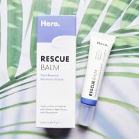 บาล์ม บำรุงผิว สำหรับผิวหน้าหลังการเกิดสิว Rescue Balm Post-Blemish Recovery Cream 15 ml (Hero Cosmetics®) +Red Correct