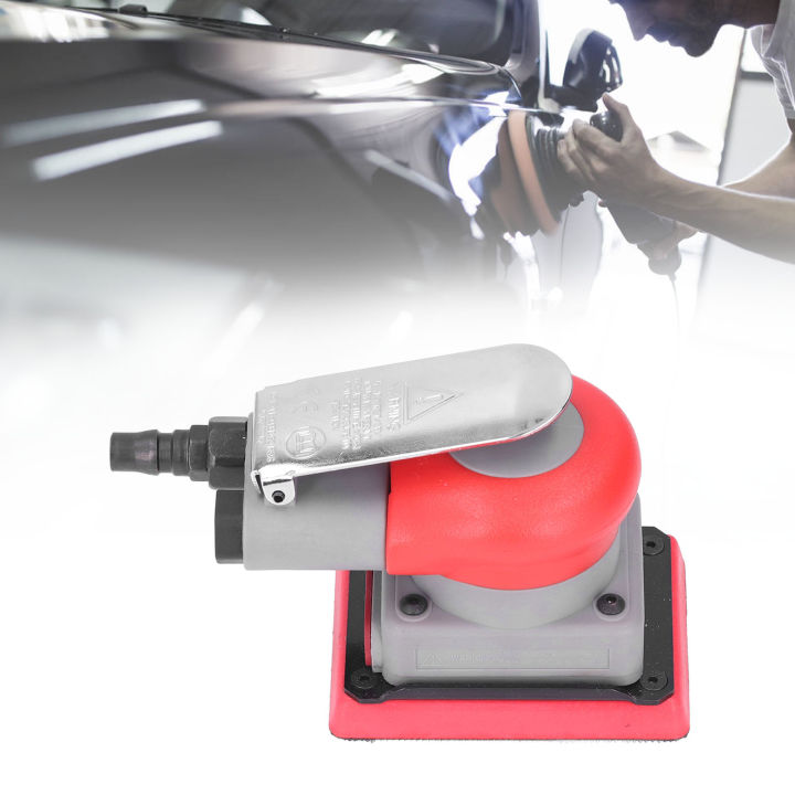 air-sander-easy-grip-เครื่องขัดแบบสุ่มวงสั่นสะเทือนต่ำสำหรับการขัดโลหะสำหรับรถยนต์แผ่นโลหะ