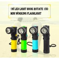 FAI_ไฟฉาย  จิ๋วแรงสูง LED mini  flashlight WK065 หมุนได้ 180องศา แถมถ่านชาร์จ ฐานเป็นแม่เหล็ก ใช้งา ไฟส่องสว่าง  ไฟพกพา