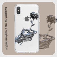 Ins Art High-End Mechanical Rose เคสโทรศัพท์สำหรับ Apple 12 Huawei Mate30 Xiaomi VivoX80