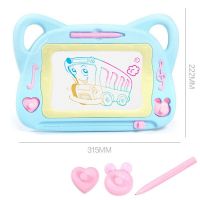 Drawing Board Childrens Cat Shape Magnetic Colorful Graffiti Board Sketch Pad Educational Toy for kids Erasable Writing Board Drawing  Sketching Tabl