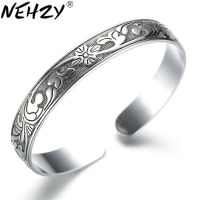 NEHZY 925 sterling silver new Jewelry New Woman fashion bracelet new female models plum vine leaves high quality Bangles