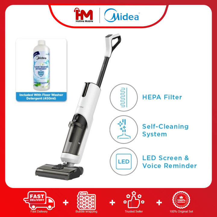 Midea MVCX8 Wet & Dry Cordless Vacuum Cleaner with SelfCleaning
