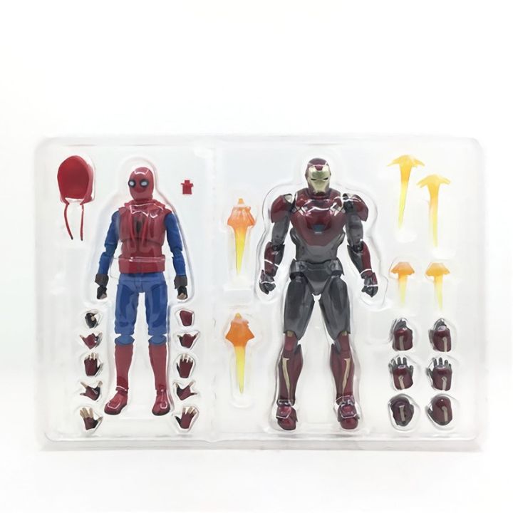 marvel-the-avengers-iron-man-spiderman-action-figure-movable-joint-model-dolls-toys-for-kids-gifts-collections