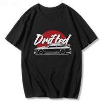 Jdm Shirt Men T-shirt Drifted Initial D 90s Japan Car Print Streetwear 100% Cotton Vintage O-neck Trend Casual Harajuku Boy Tees - T-shirts - AliExpress