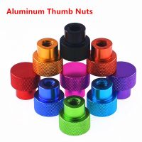 5/2pcs M3 M4 M5 M6 M8 Blind hole Aluminum Thumb Nuts Frame Hand Tighten Flange Nut Step Knurled Thumb Nut for FPV RC Models Nails Screws Fasteners