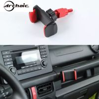 ARCHAIC Car Mobile Phone Holder Support For Suzuki Jimny 2019 + Interior Accessories Jimny Adjustable Clip Bracket Safe And Sturdy Car Dashboard Universal 360 Degree Rotating Mobile Phone Bracket ซื้อทันทีเพิ่มลงในรถเข็น