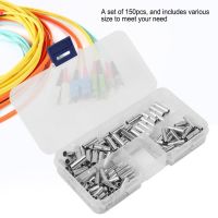 【YF】♣▼✠  150 Piece Bare Non Insulated Butt Splice Wire Terminal  led strip connector