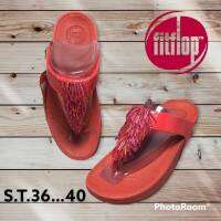 ?itflop ผู้หญิง คอลเลคชั่นใหม่ รุ่น ประดับอะไหล่ size: 36-40 [Red/แดง] แฟชั่นรองเท้าแตะสุดคลาสสิก รองเท้าฟิบฟอบเพื่อสุขภาพเท้าที่ดีของคุณ