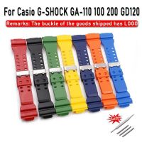 อะไหล่สายนาฬิกาข้อมือสําหรับ Casio G - Shock Ga - 100 / 110 / 120 / 150 / 200 / 300 Gd - 100 / 110 / 120 G - 8900 / Gr - 8900 W 〖WYUE〗