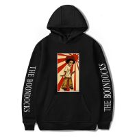 New The Boondocks Sweatshirt Men Harajuku Casual Pullover Hooded Autumn Winter Oversized Hoodies Hip Hop Fashion Hoodie Clothing Size XS-4XL