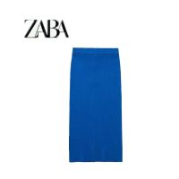 European and American style 2022 spring new womens slim versatile midi straight knitted skirt 3519018 420