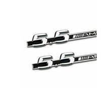 2PC fit for 5.5 AMG FOR FRONT FENDER Emblem Badge CL550 S500 CLS550 GL550 E550