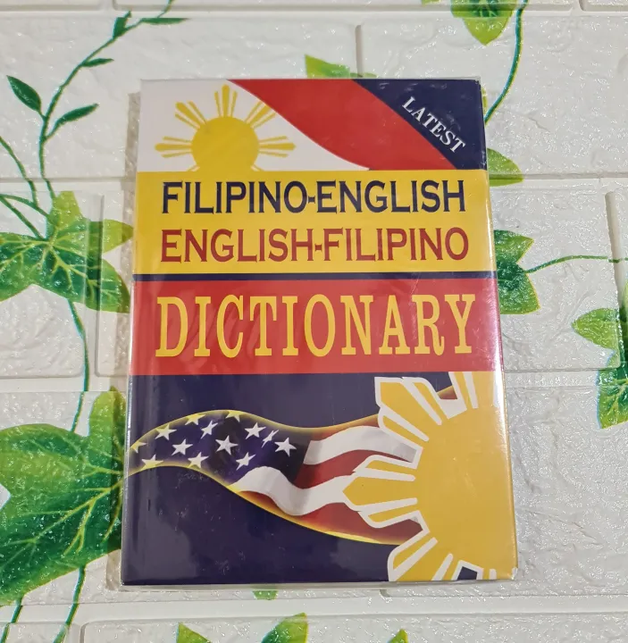 Latest Filipino English English Filipino Dictionary Lazada PH