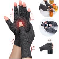 Silicone anti-skid joint rehabilitation Arthritis Gloves Wrist Support Cotton Joint Pain Relief Hand Brace Therapy Wristband