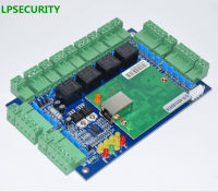 LPSECURITY TCPIP RJ45 4ประตู Access Control Board โมดูล DOOR Access Controller แผง System