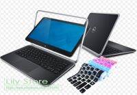 【✔In stock】 g8lumg อุปกรณ์ป้องกันฝาครอบฟิล์มป้องกันแป้นพิมพ์ซิลิโคนสำหรับ Dell Xps 12 9q33 Xps 12 2-In-1 Ultrabook L221x 9q23 12นิ้ว