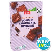 ?Food for you? ( x 1 ) Coles Chocolate Brownie Mix Flour 500g.