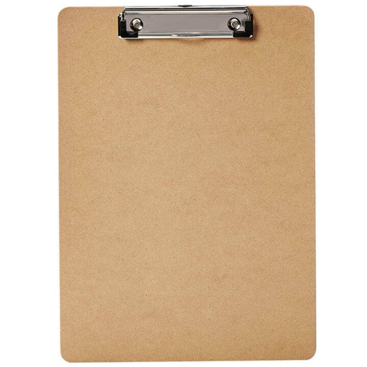 Hardboard Clipboard A4 Letter Size Hardboard Plate Clipboards with High