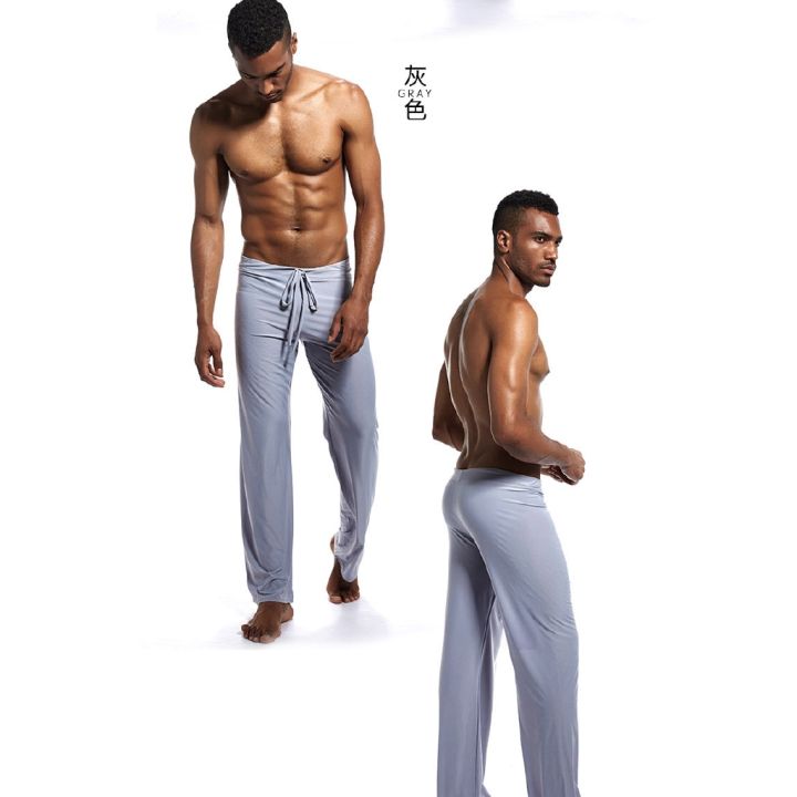ชุดนอนกางเกงขายาวลำลองสำหรับผู้ชาย