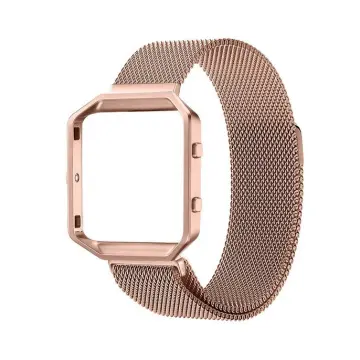 Fitbit blaze sales rose gold