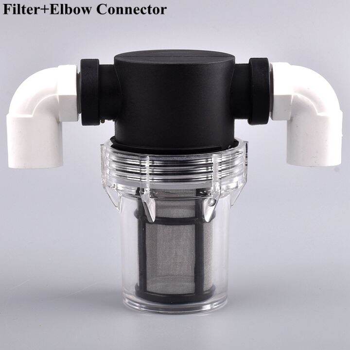 [HOT W] 1/2 3/4 1 Inch Garden Watering Filter PVC Water Pipe Elbow