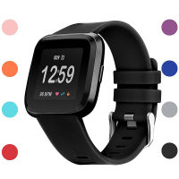 สายรัดเข้ากันได้กับ Fitbit ในทางกลับกัน/ในทางกลับกัน2 /Fitbit Versa Lite สำหรับผู้หญิงและผู้ชายสายรัดข้อมือซิลิโคนอ่อนแบบคลาสสิกสำหรับ Fitbit Versa สมาร์ทวอท์ช