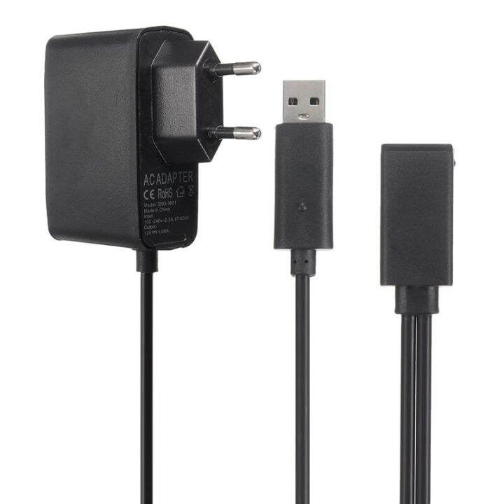 black-ac-100v-240v-power-supply-eu-plug-us-plug-optional-adapter-usb-charging-charger-for-microsoft-for-xbox-360-kinect-senso