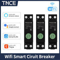 LIG TNCE Tuya เบรกเกอร์อัจฉริยะ Wi-Fi รีเลย์ตั้งเวลา1P สวิตช์ควบคุมระยะไกลไร้สายสวิทช์บ้านอัจฉริยะกับ Alexa Google Home