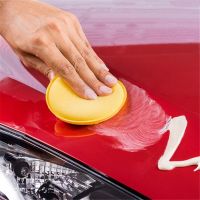 12pcs Car Vehicle Wax Polish Foam Sponge Hand Soft Wax Yellow Sponge Pad Buffer Detailing Care Wash Clean Towel