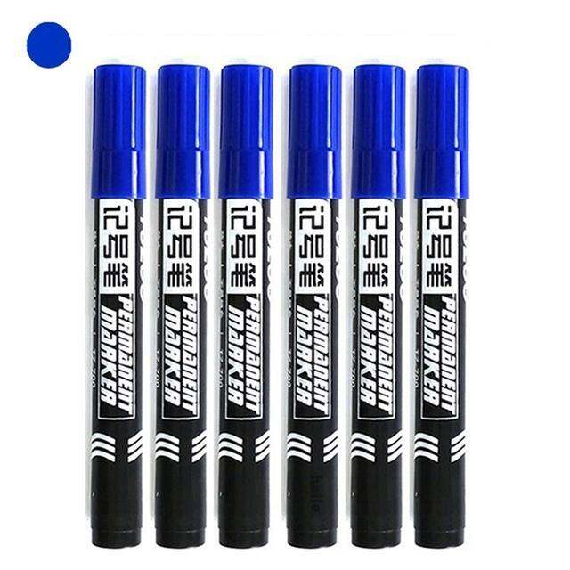 cc-haile-6-pcs-oily-permanent-paint-color-pens-for-tyre-markers-stationery-supplies