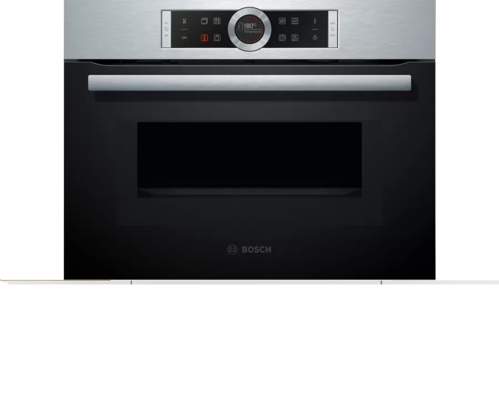 BOSCH Series 8 Builtin compact oven with microwave function 60 x 45 cm