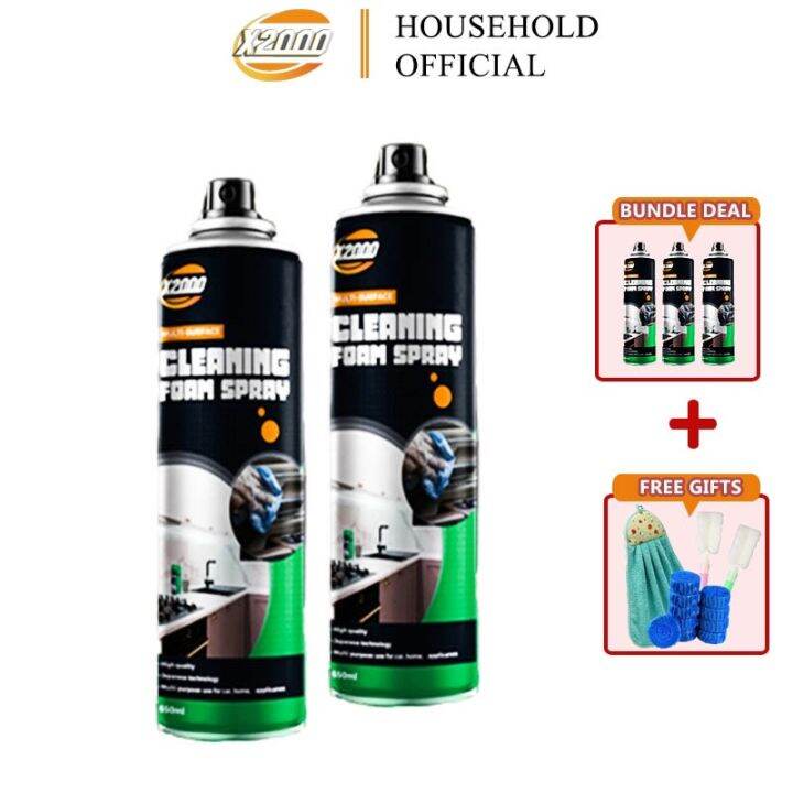 Cleaning spray x2000 foam Cleaner x2000 Car Interior Cleaning Multi