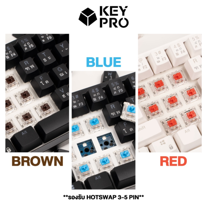 ของแท้ใหม่-rk68-rkg68-rgb-hotswap-rk-คีย์ไทย-english-คีย์บอร์ดไร้สาย-bluetooth-wireless-mechanical-keyboard-รับประกันต่างประเทศ