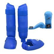 Võ phục Taekwondo Karate spar Gear Set Chân dụng cụ bảo vệ tay Băng bảo vệ