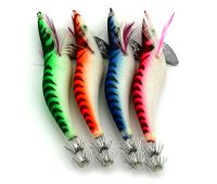 【hot】▣ 20Pcs Squid Shrimp Fishing Lures 13.5CM 19.8G 3.5 Jig Crawfish Bait